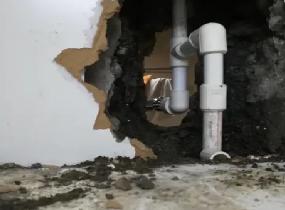 和平厨房下水管道漏水检测